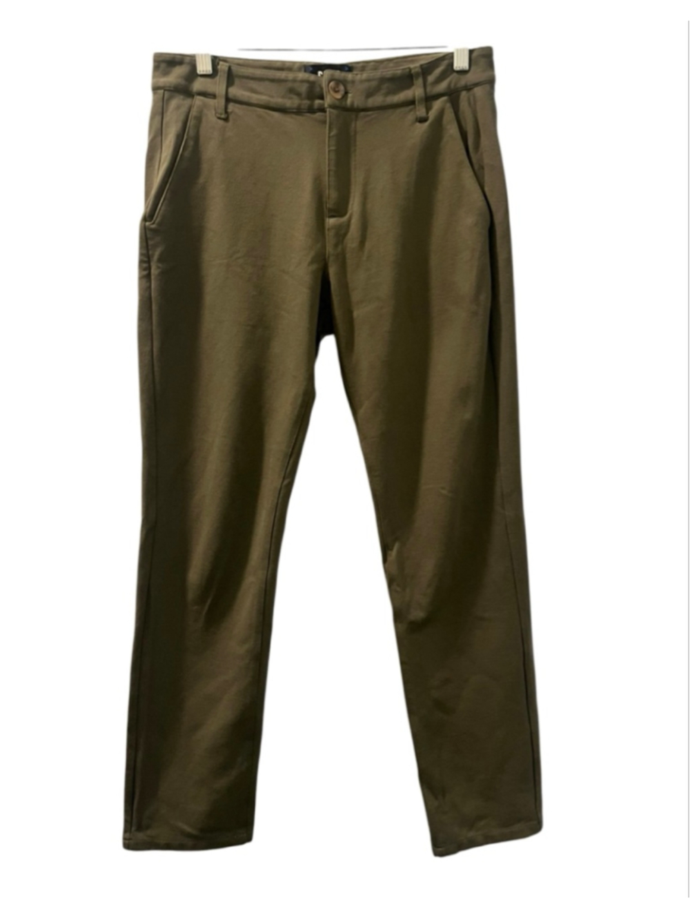 PAIGE Stafford Transcend Knit Trouser Slim Fit Pants 29x27 Chino Plaza Field
